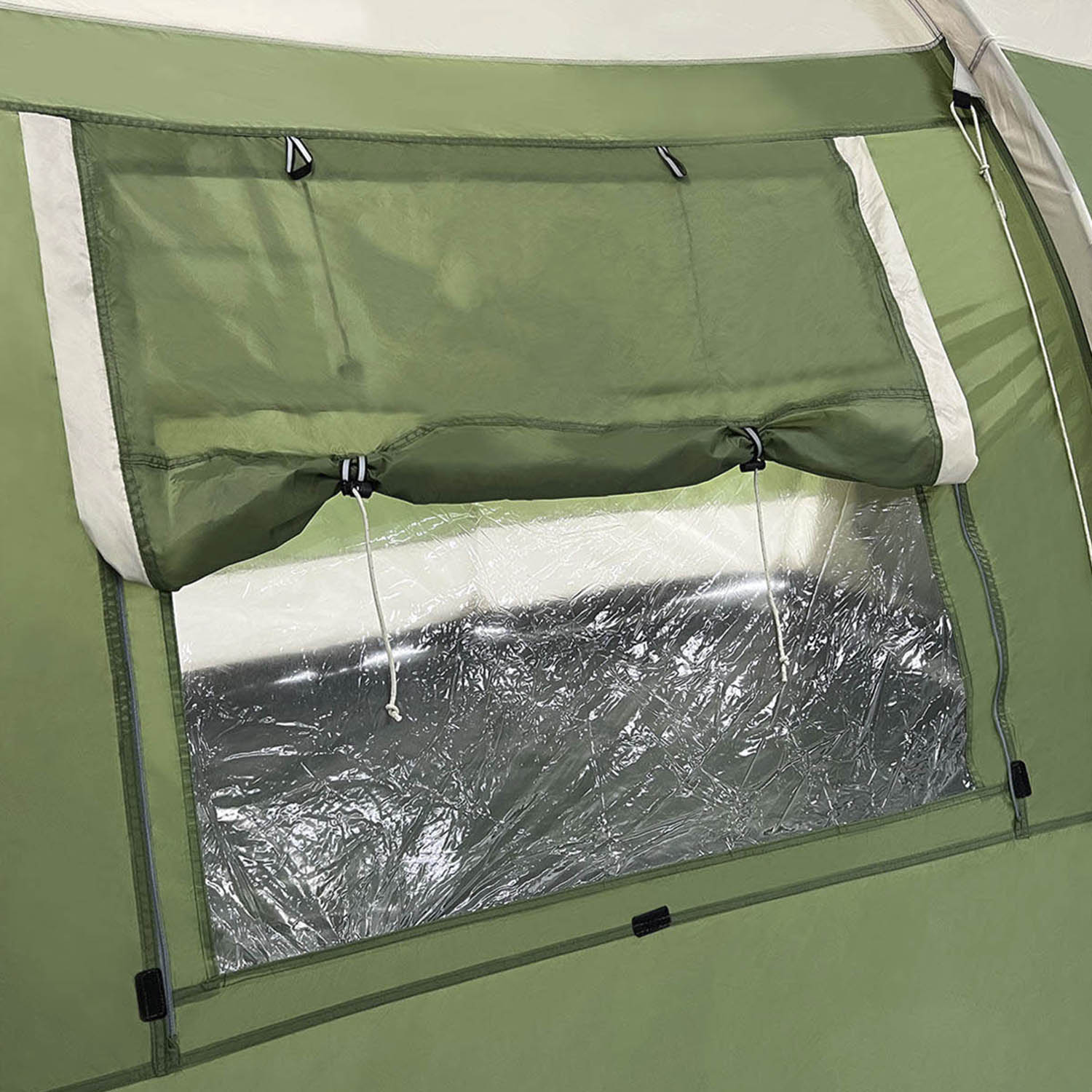 Палатка кемпинговая BTrace BigTeam4 Зеленый/Бежевый