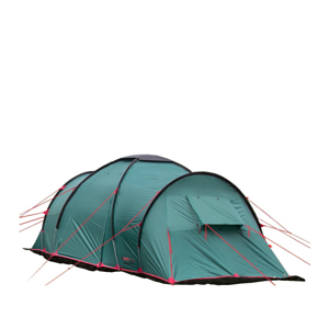Палатка кемпинговая BTrace Ruswell 4 Зеленый/Красный