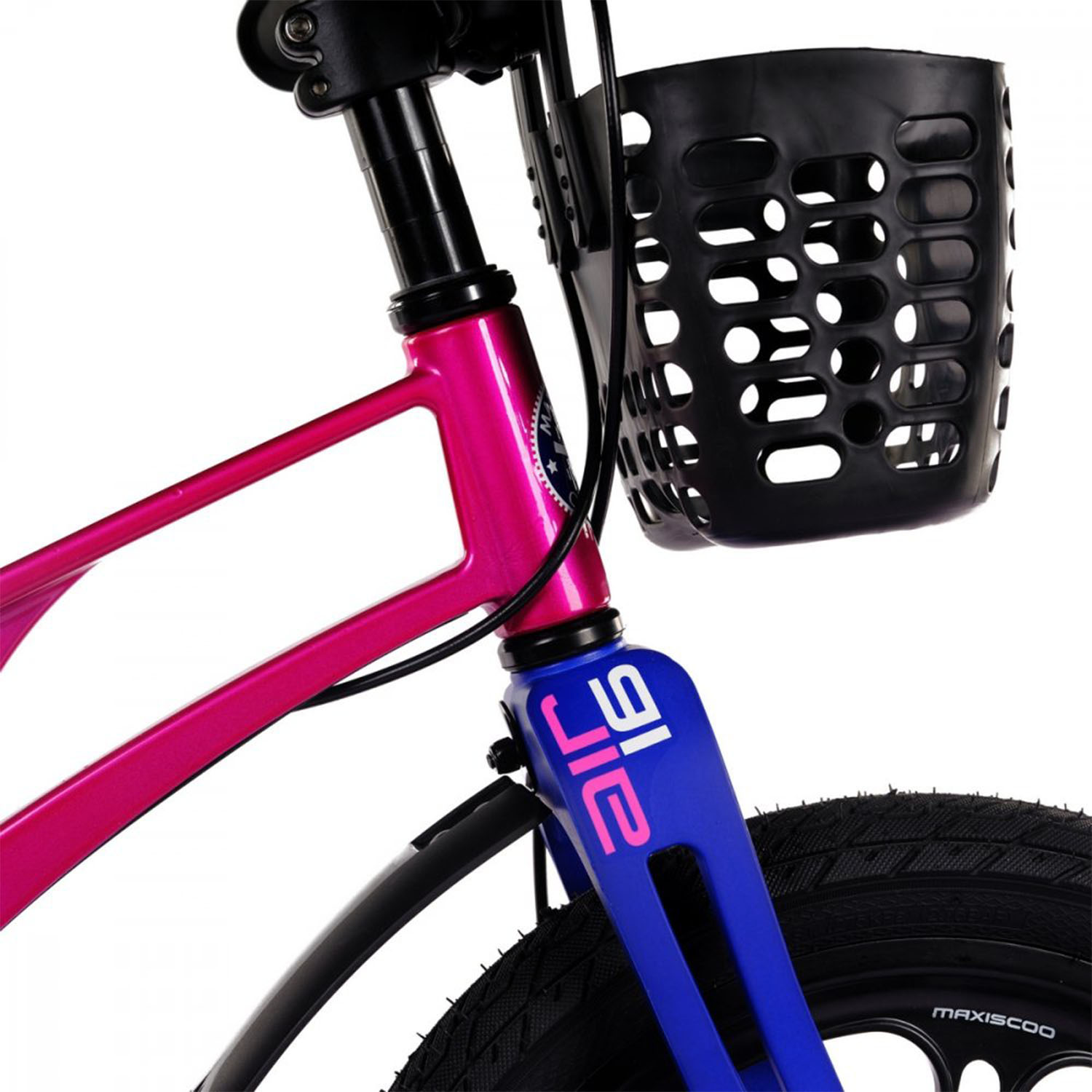 Велосипед MAXISCOO Air Pro 16 2024 Розовый Жемчуг