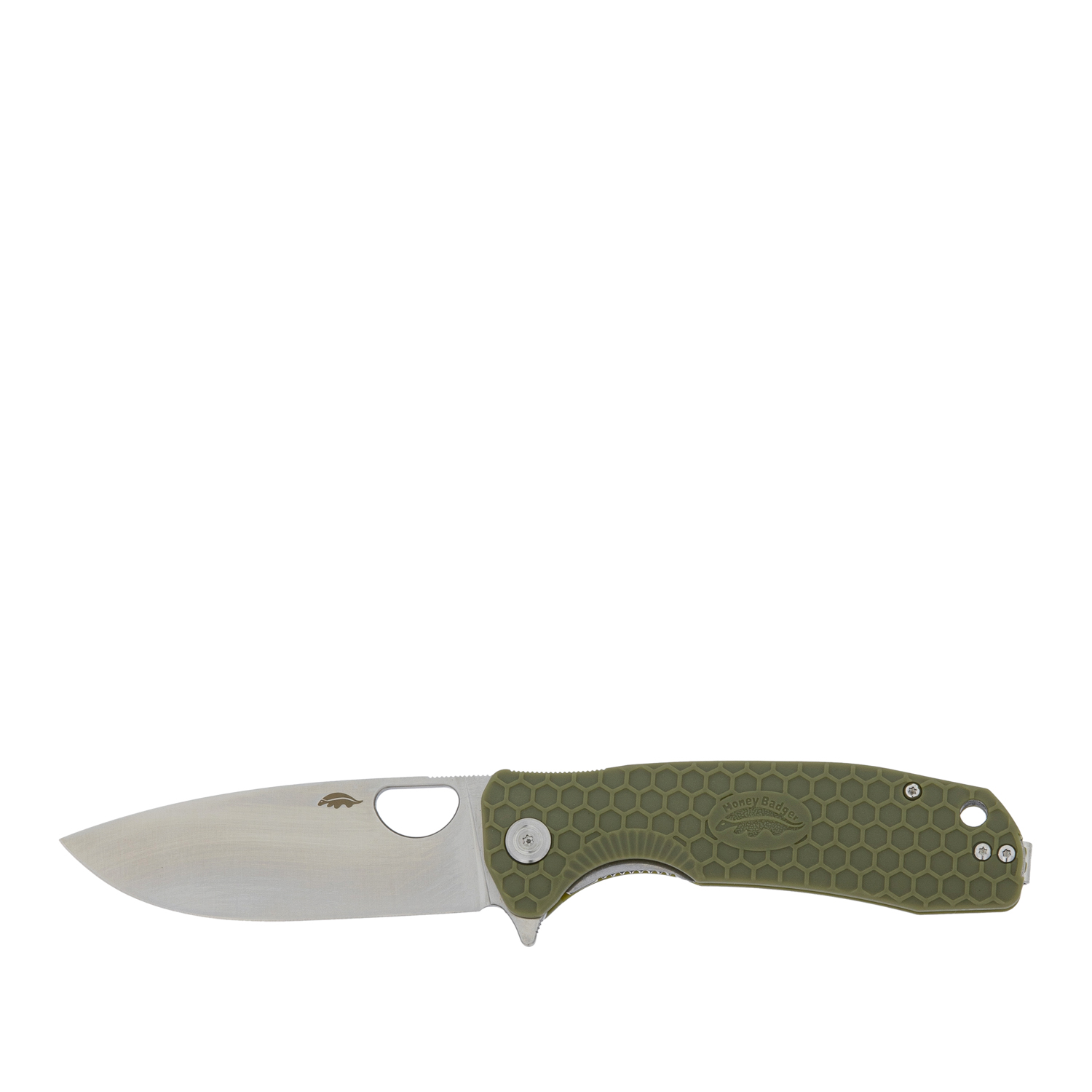 Нож Honey Badger Flipper D2 L Зелёный