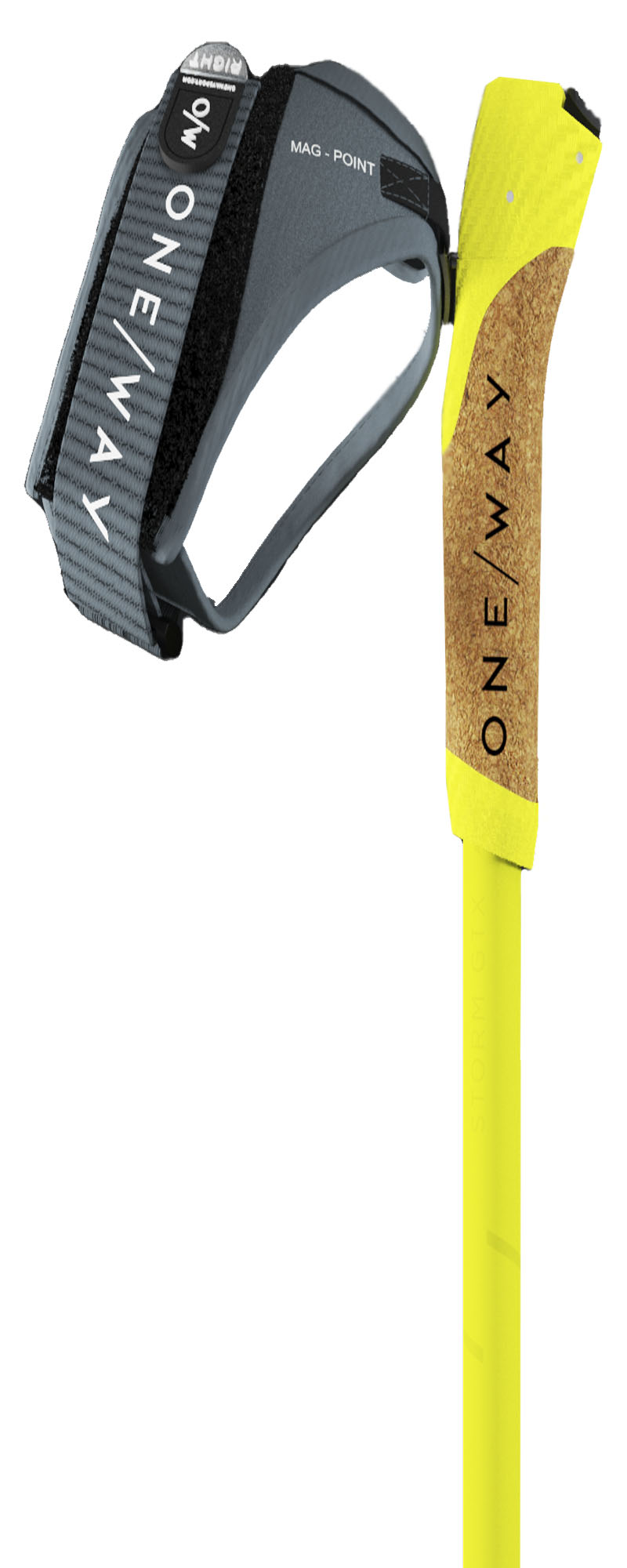 Лыжные палки ONE WAY Storm GTX / Kit Yellow
