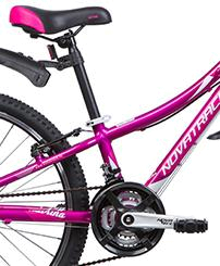 Велосипед Novatrack Katrina 24 2019 фиолетовый