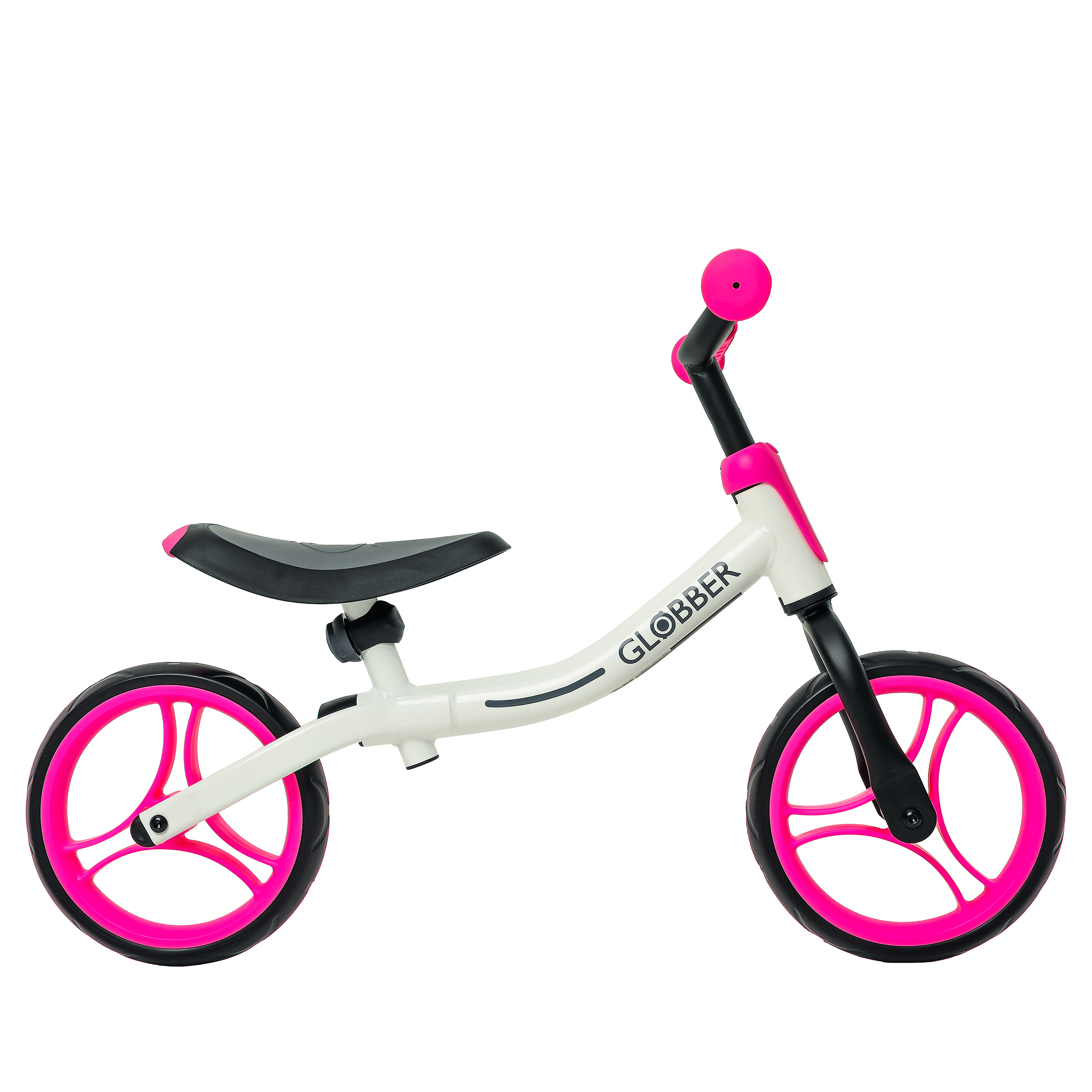 Беговел Globber Go Bike 2022 Бело-Розовый