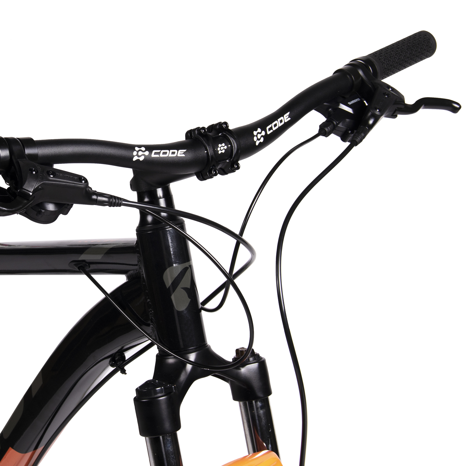 Велосипед Aspect Legend 29 2023 Черно-оранжевый