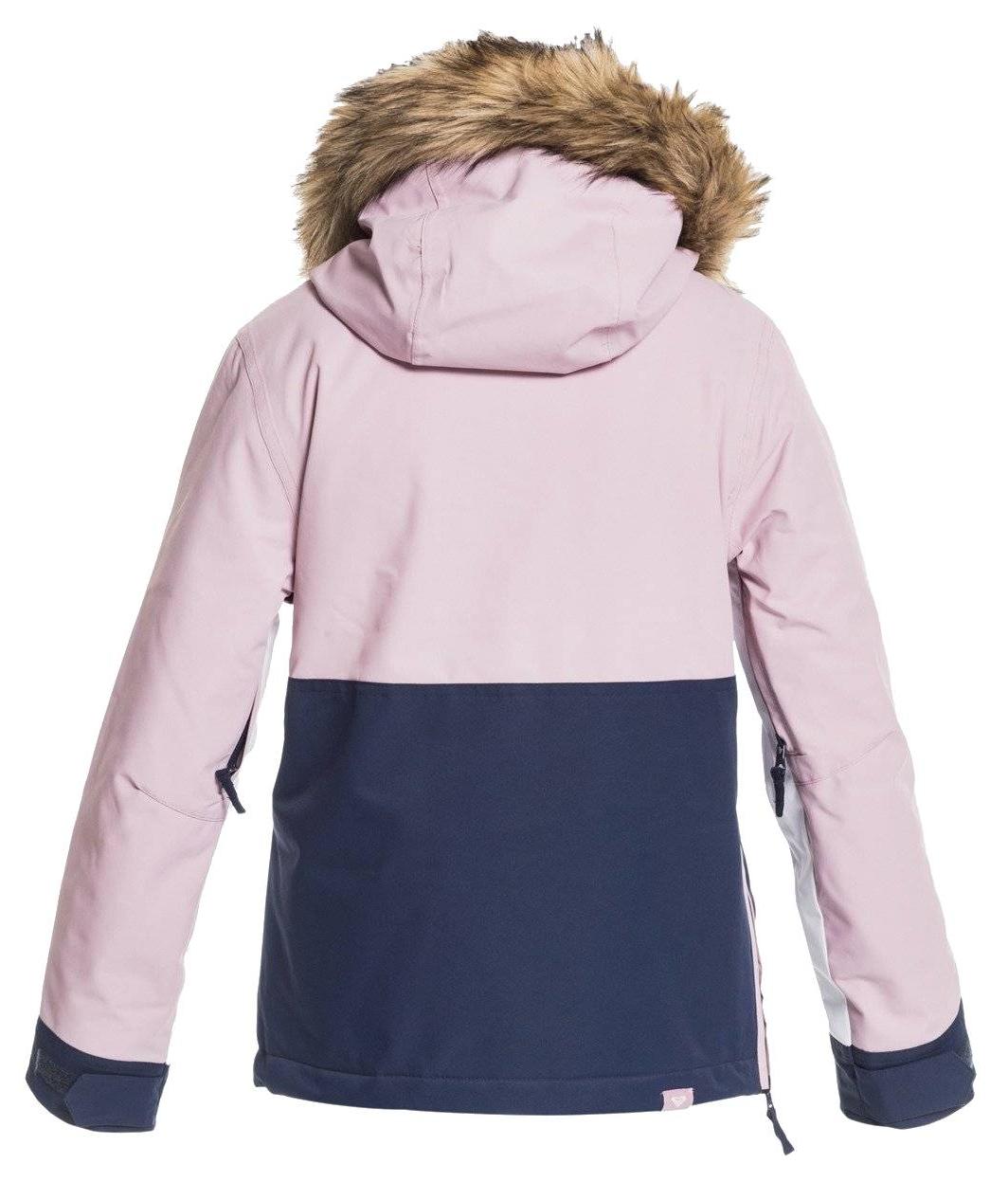 Куртка сноубордическая детская Roxy Shelter Snow Jacket Girl's Medieval Blue