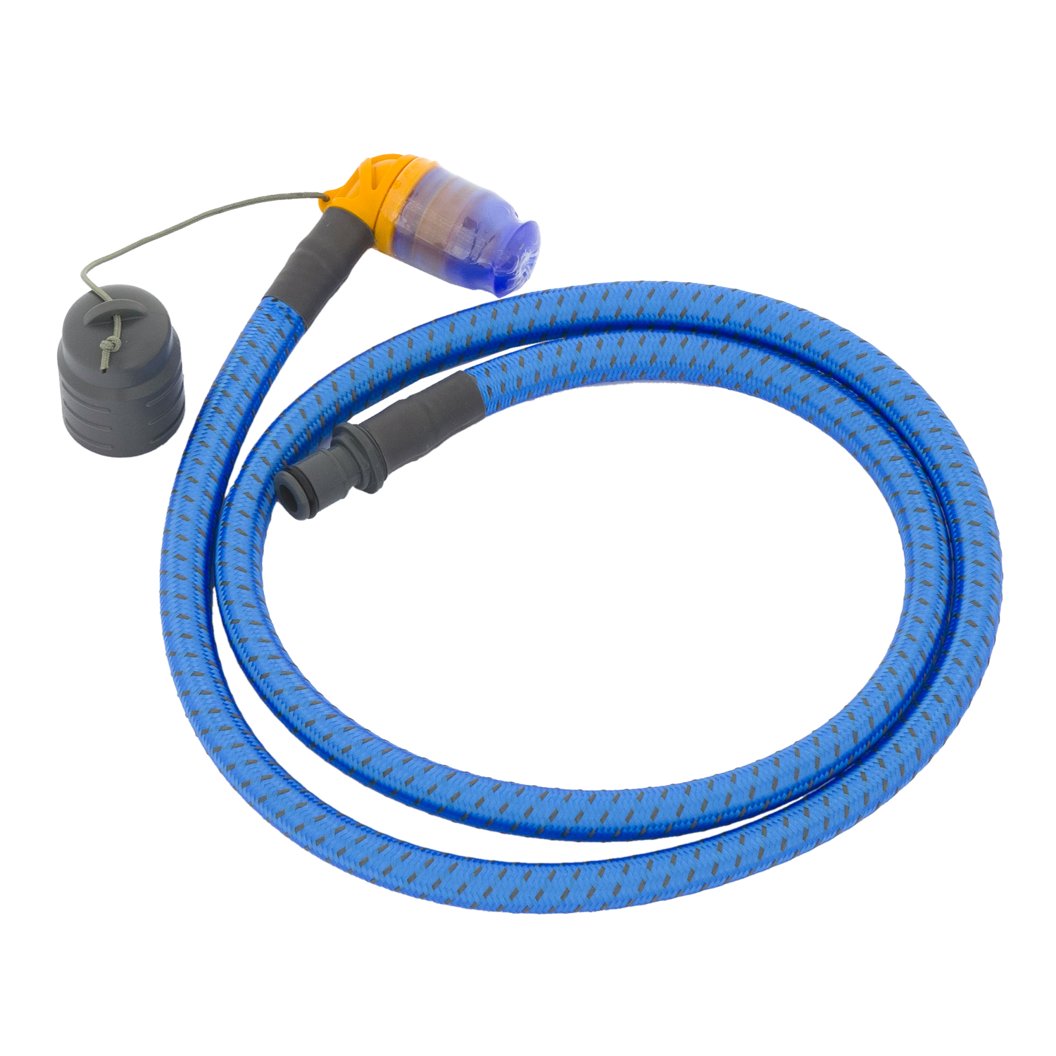 Трубка с клапаном для питьевой системы Source Набор Weave Covered Helix Tube Kit Light Blue