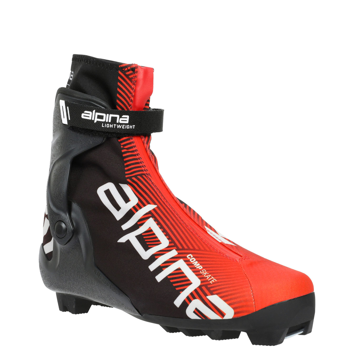 Лыжные ботинки Alpina. COMP Skate Red/White/Black