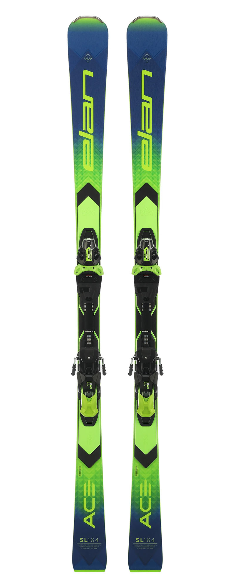 Горные лыжи с креплениями ELAN Ace Sl Fx + Em 11.0