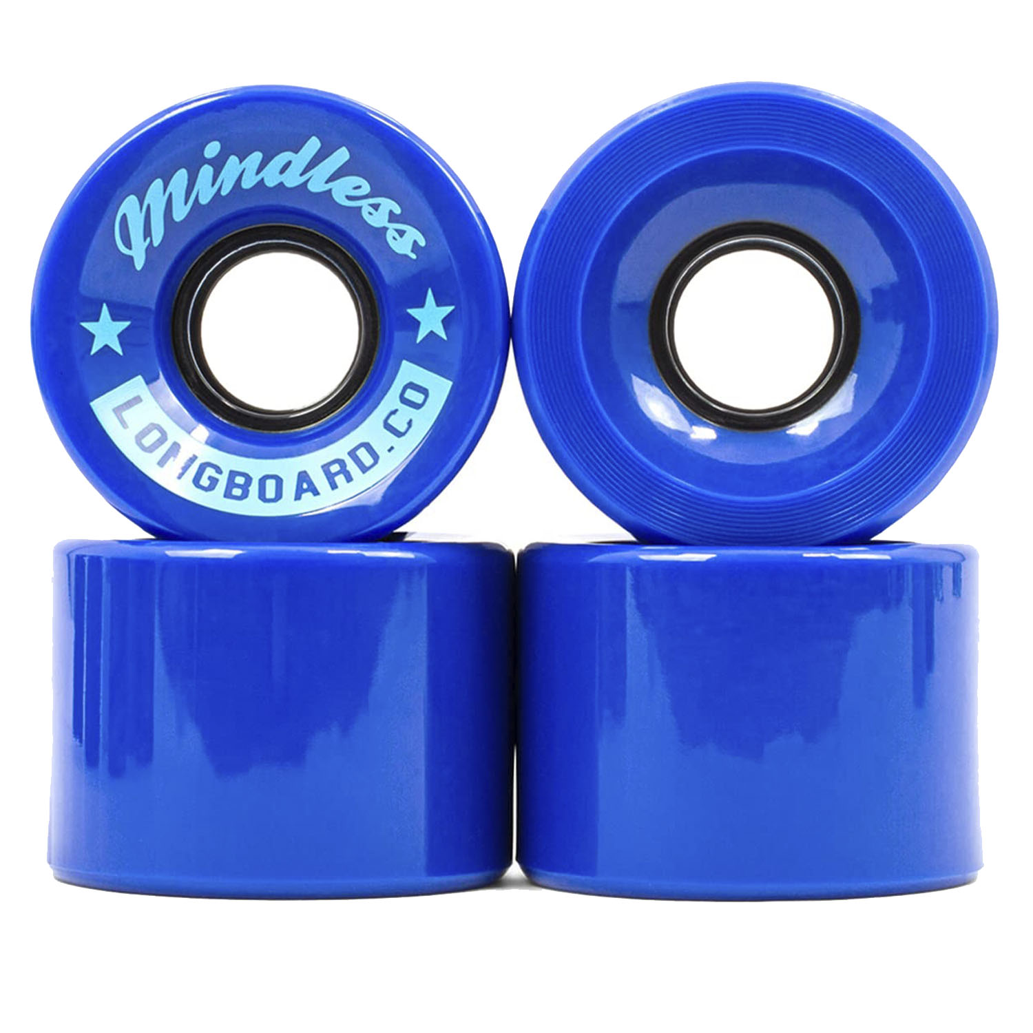 Колеса (4 штуки) для лонгборда Mindless Cruiser Wheels Dark Blue