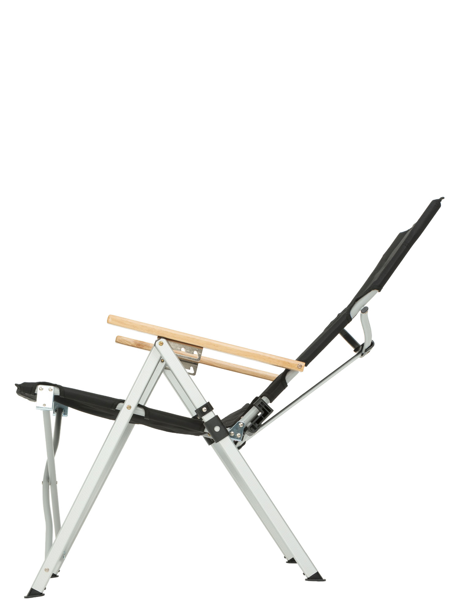 Кресло Naturehike Aluminum Alloy Folding Lying Chair Black