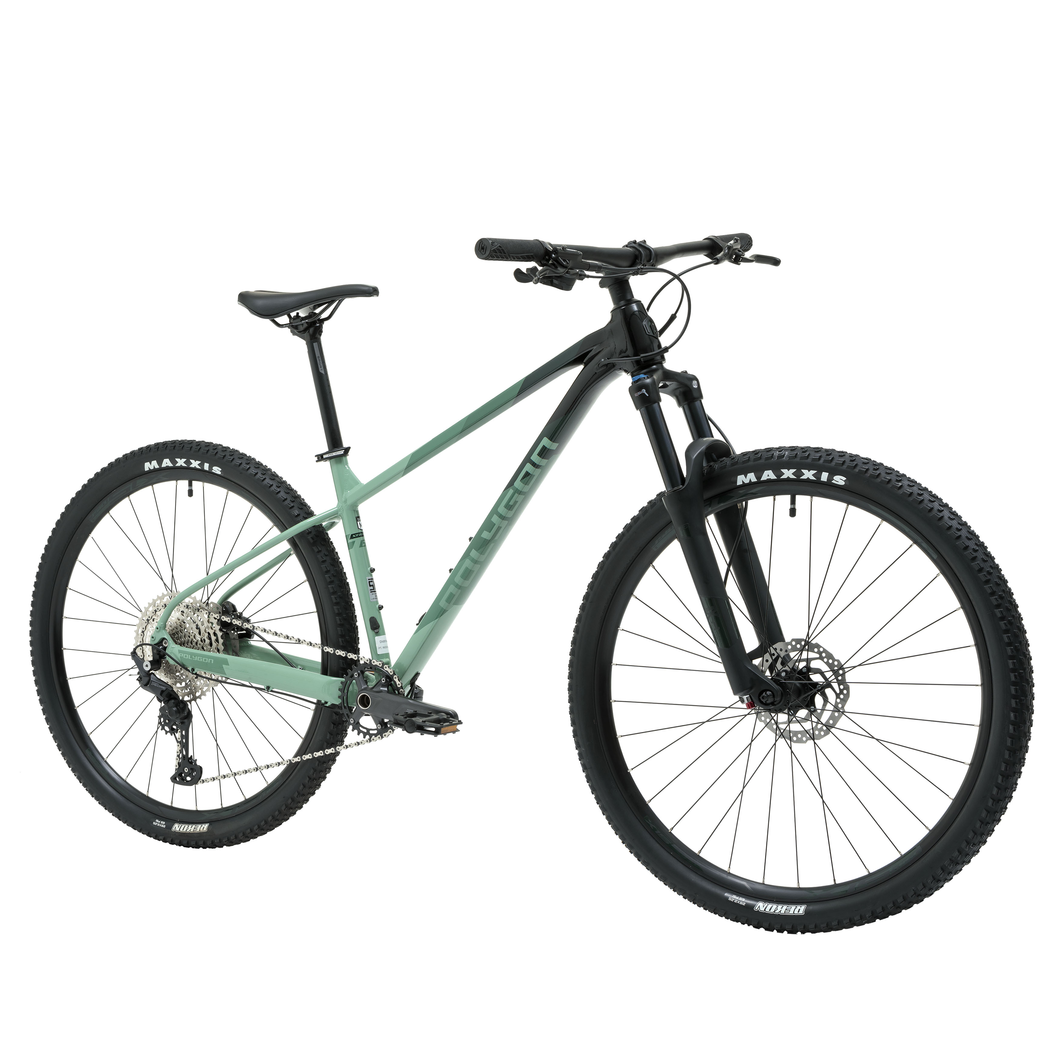 Велосипед Polygon Xtrada 6 29 2024 Black/Green