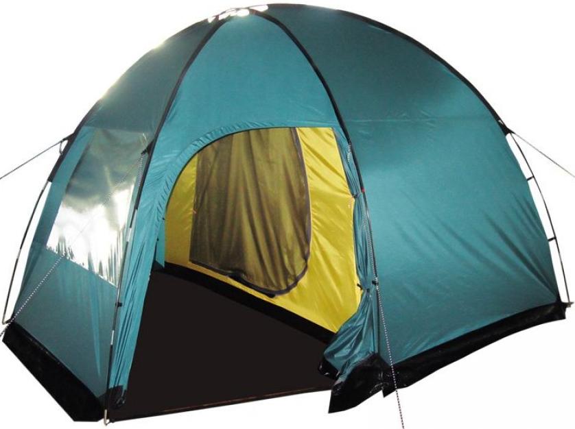 Палатка кемпинговая Tramp Bell 4 (V2) Green