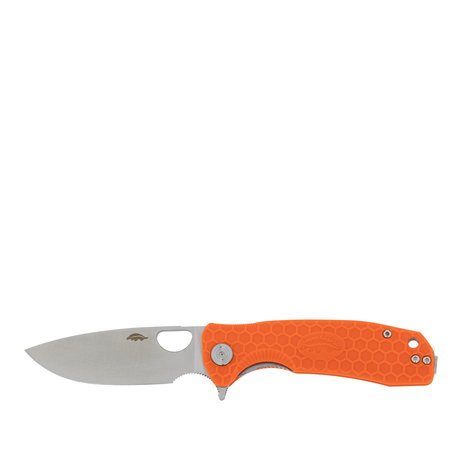 Нож Honey Badger Flipper M Оранжевый