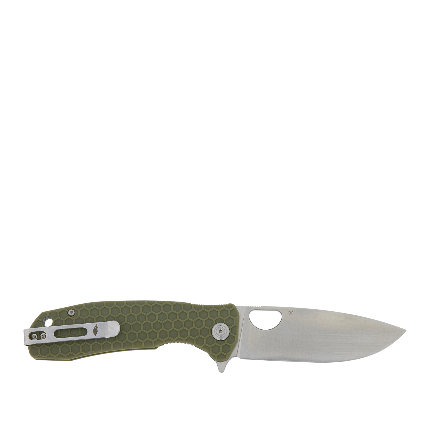 Нож Honey Badger Flipper D2 L Зелёный