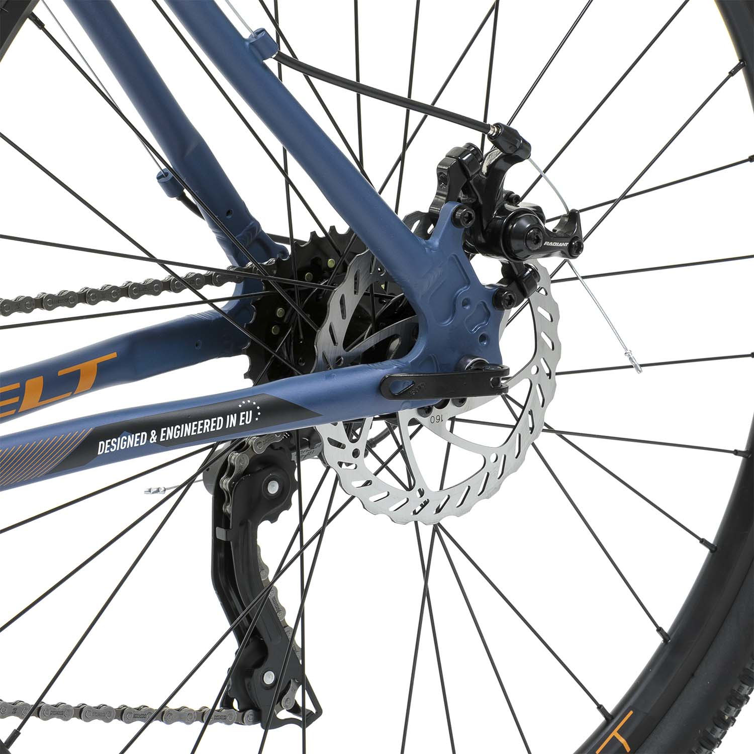 Велосипед Welt Ridge 1.1 D 27 2024 Dark Blue