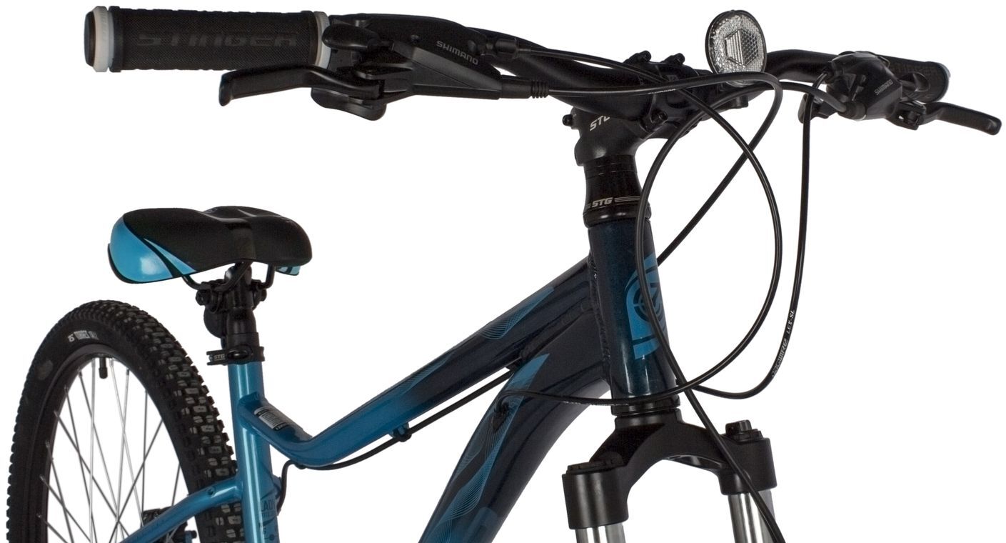 Велосипед Stinger Laguna Pro 27 Черно-Синий