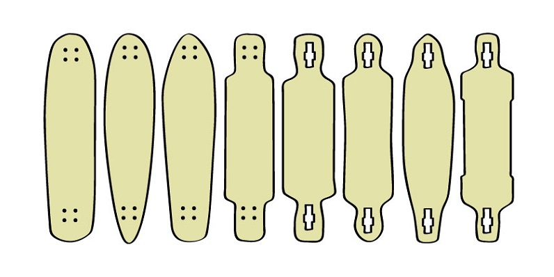 Лонгборд или скейтборд? Как правильно выбрать? Типы, отличия, бестселлеры в «Канте»