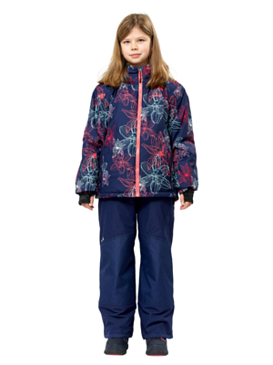 Куртка горнолыжная детская Kamik Tallie Leilani2 Navy/Coral