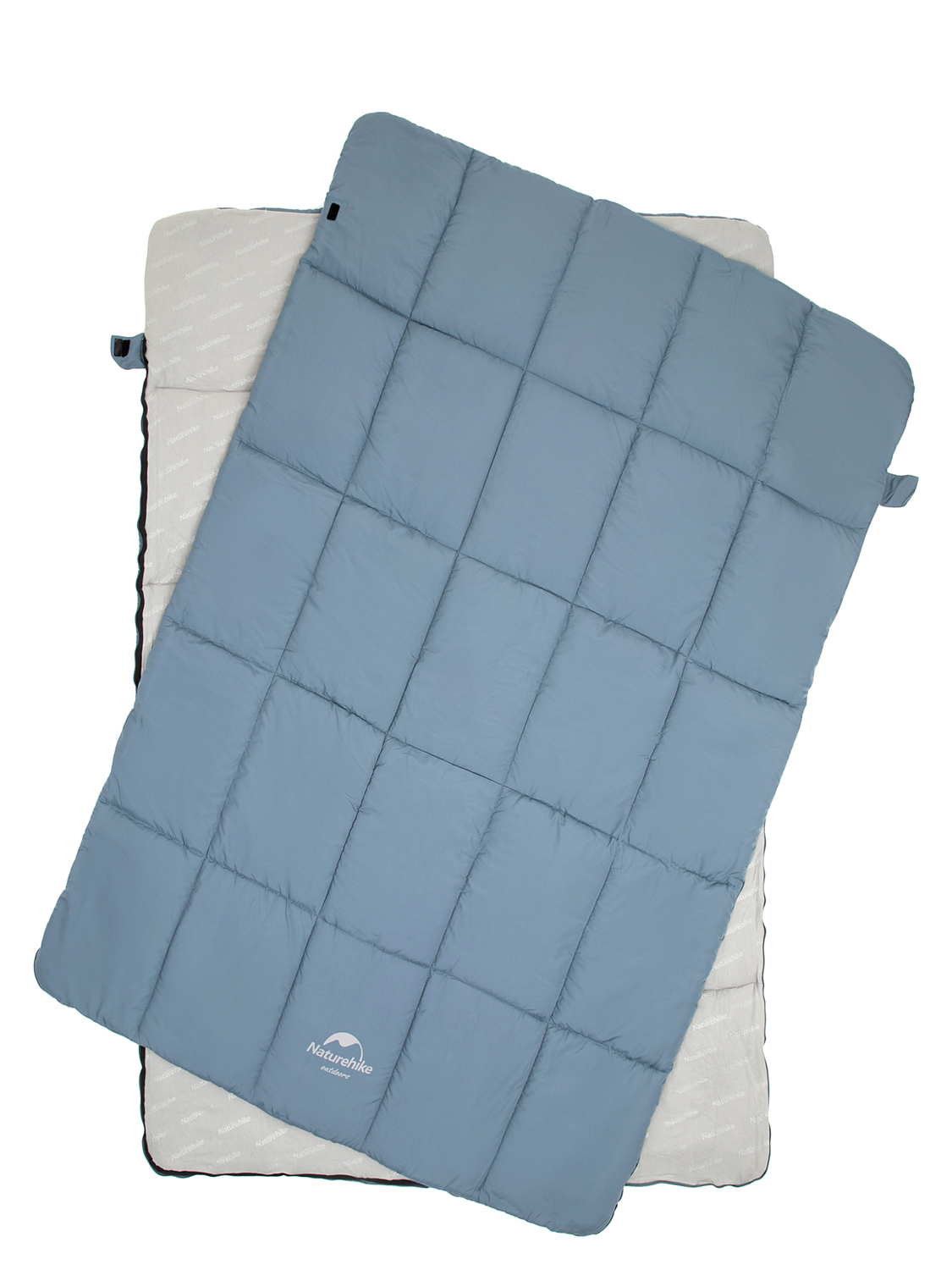 Спальник Naturehike Double cotton sleeping bag with pillow Shadow Blue