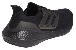 Беговые кроссовки Adidas Ultraboost 21 Core Black/Core Black/Core Black