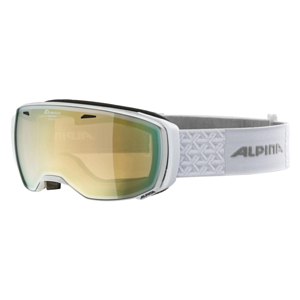 Очки горнолыжные ALPINA Estetica Q-Lite Pearlwhite Gloss/Q-Lite Mandarin Sph. S2