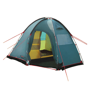 Палатка BTrace Dome 3 Зеленый/Бежевый