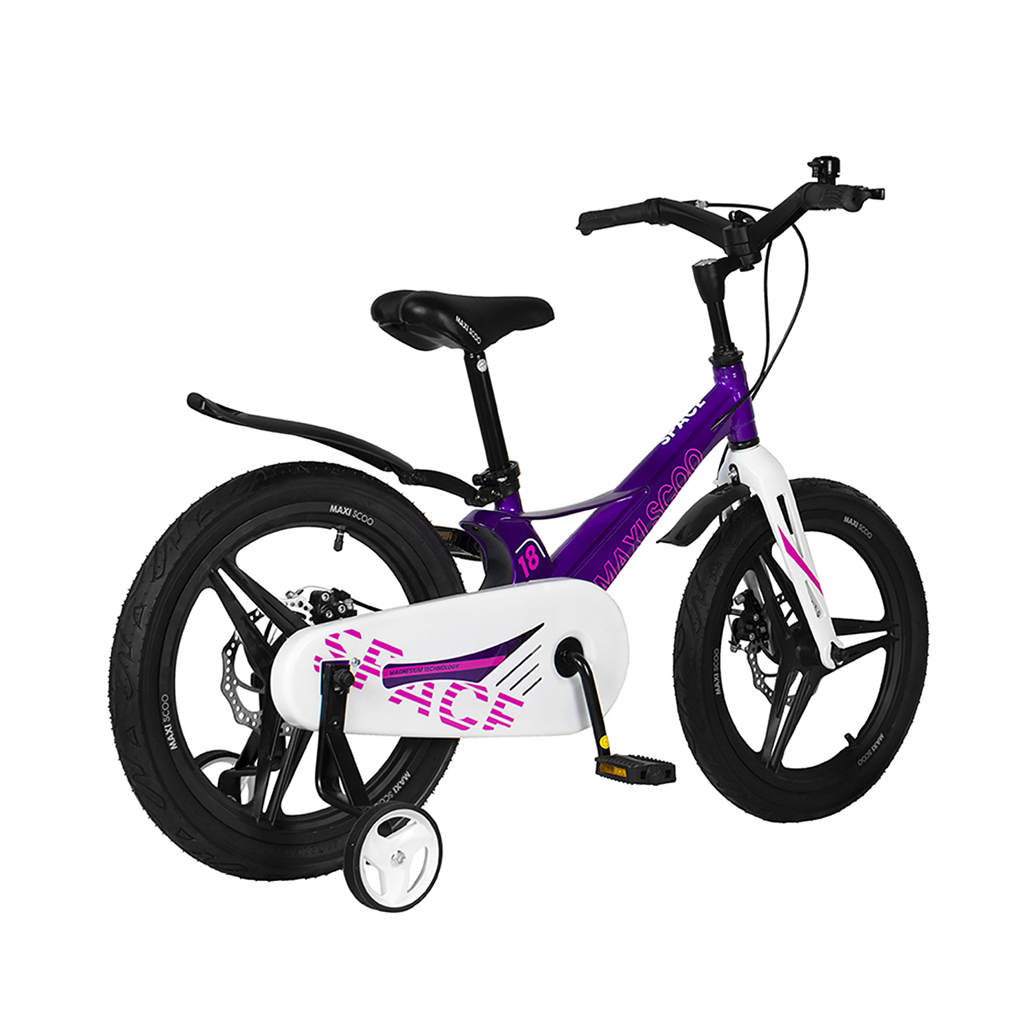 Велосипед MAXISCOO Space Deluxe 2023 Фиолетовый