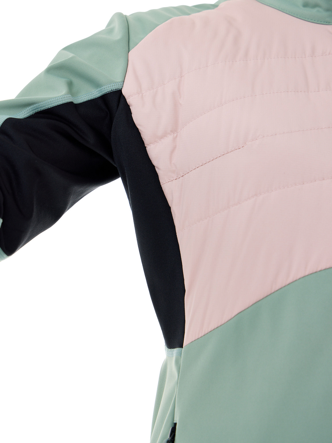 Куртка беговая Nordski Hybrid Pro W Ice Mint/Soft Pink