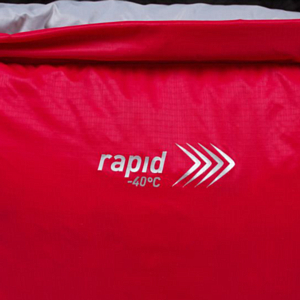 Спальник Red Fox Rapid -40C left Regular Бордовый/Красный