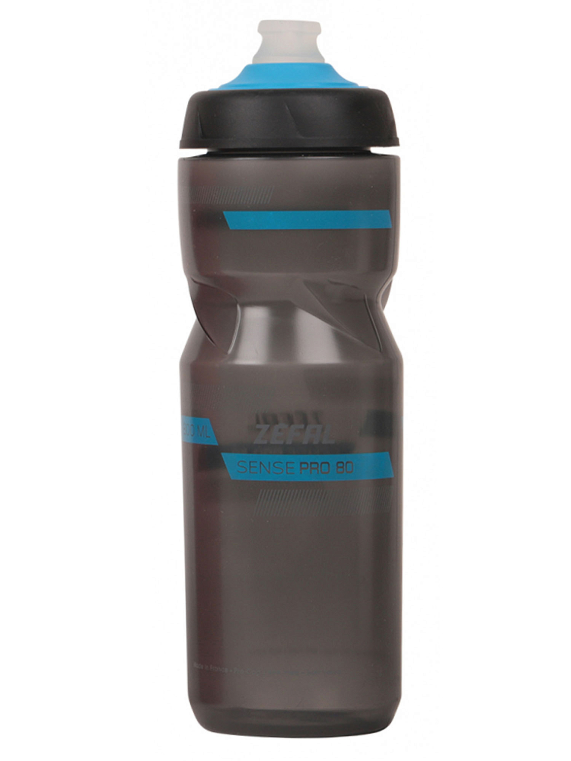 Фляга Zefal Sense Pro 80 Bottle Smoked Black/Blue/Grey