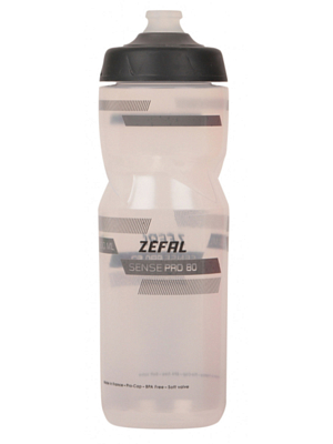 Фляга Zefal Sense Pro 80 Bottle Translucent/Grey/Black