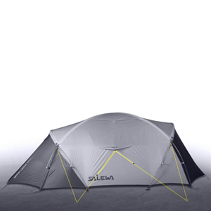 Палатка Salewa Sierra Leone II Tent Lightgrey/Cactus