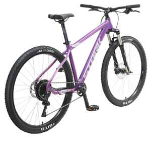 Велосипед Stark Krafter 29.8 HD 2024 фиолетовый/серый металлик