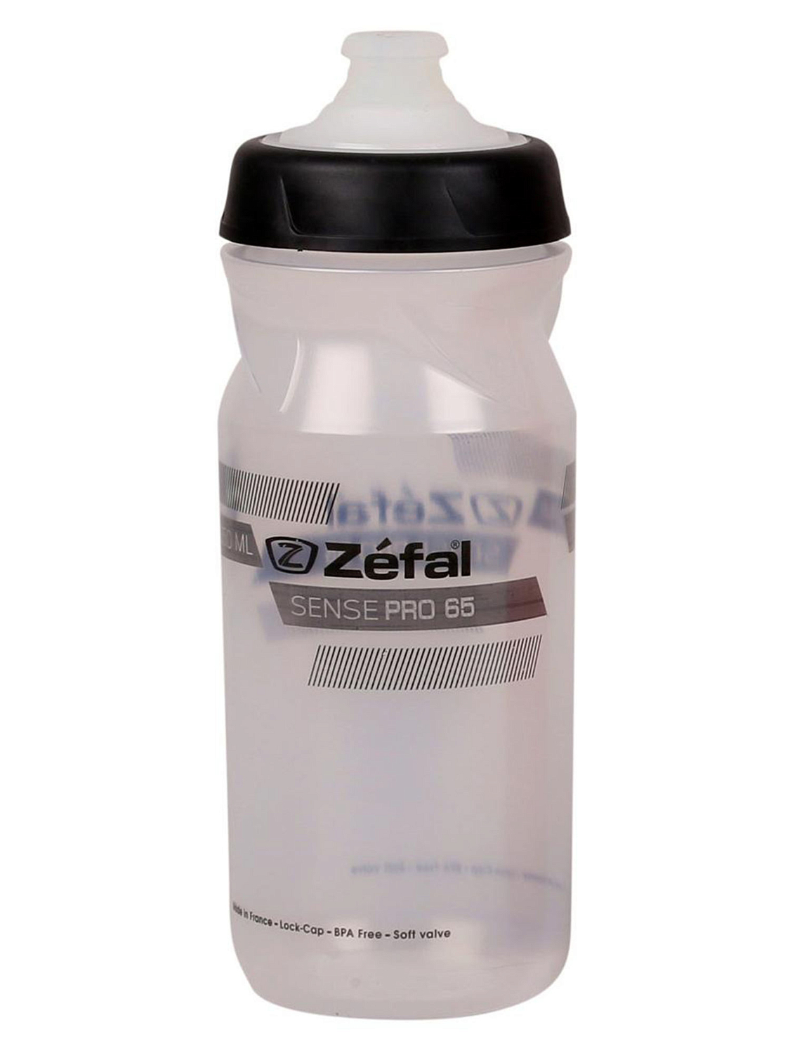Фляга Zefal Sense Pro 65 Bottle Translucent/Grey/Black