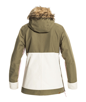 Куртка сноубордическая Roxy Shelter Snow Jacket Burnt Olive