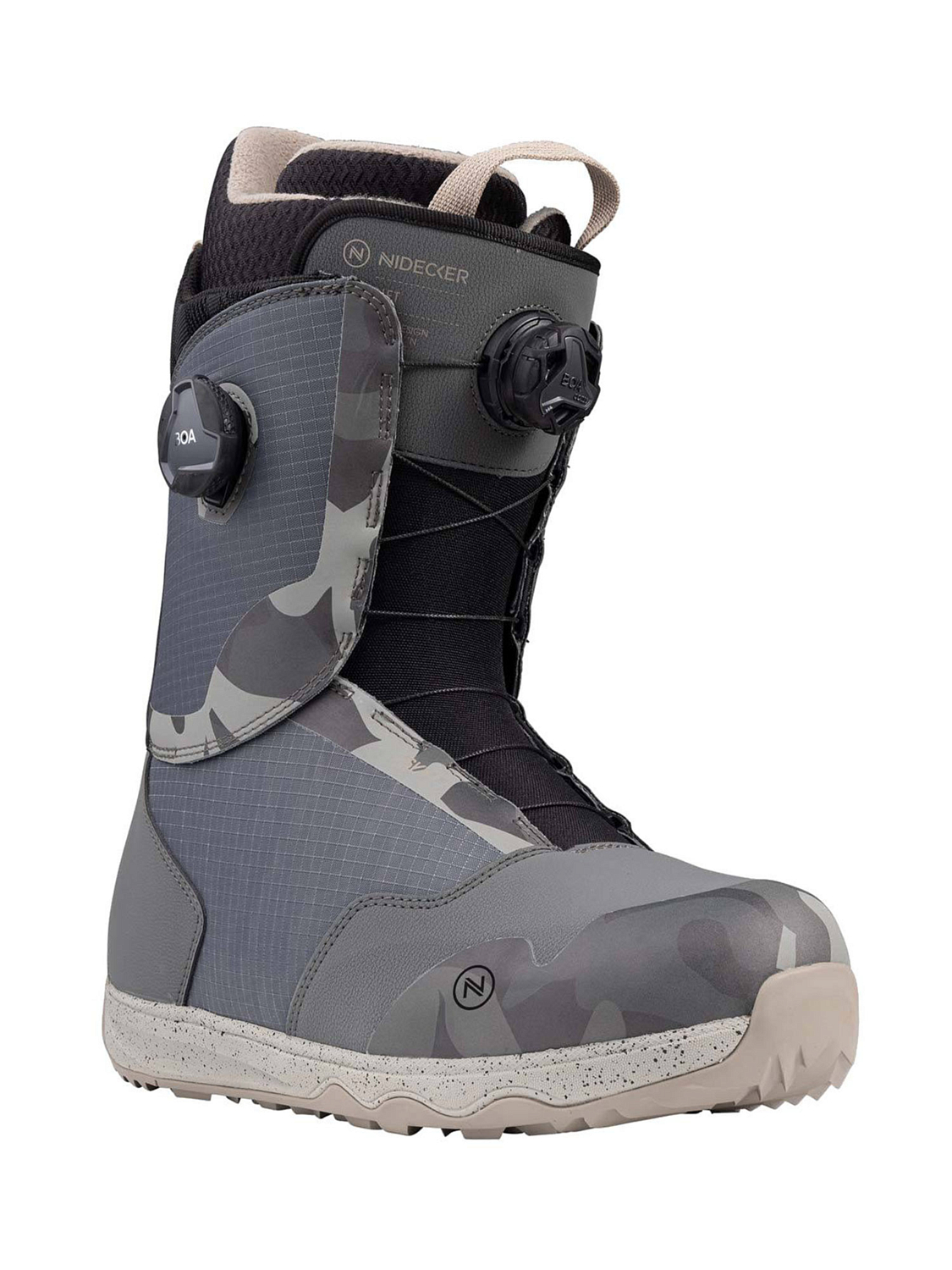 Ботинки для сноуборда NIDECKER Rift Gray Camo