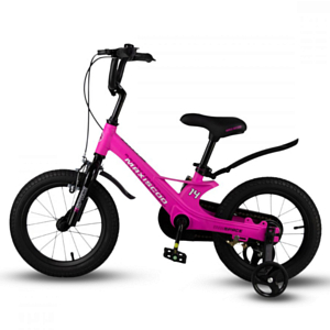 Велосипед MAXISCOO Space Стандарт Плюс 14 2024 Ультра-Розовый/Матовый