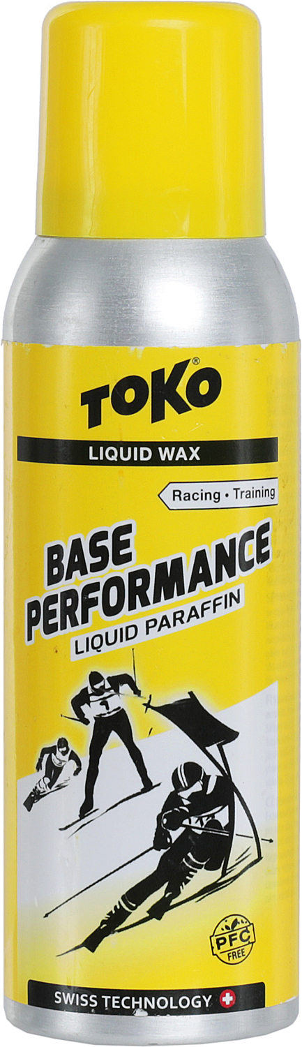 Универсальный парафин скольжения твердый TOKO Base Performance 100ml Yellow
