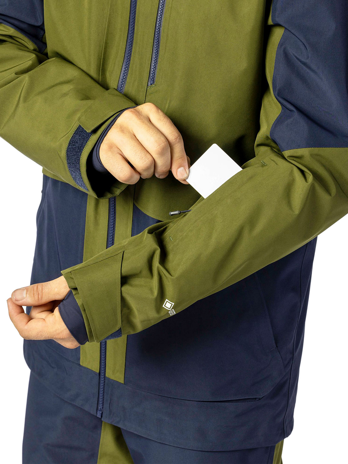 Куртка горнолыжная SCOTT Vertic Gtx 2L Dark Blue/Fir Green