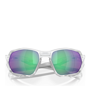 Очки солнцезащитные Oakley Plazma Matte Clear/Prizm Road Jade