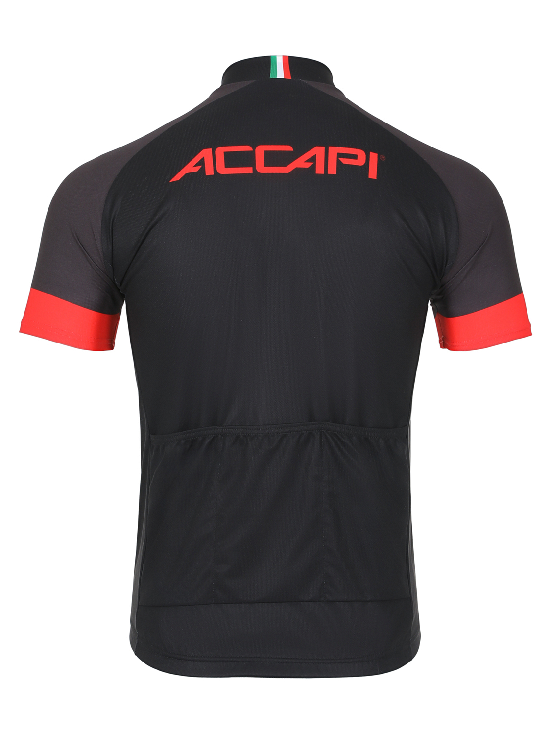 Велоджерси Accapi Short Sleeve Shirt Full Zip M Black