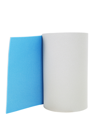 Коврик каремат Экофлекс 2х-слойный, 12мм 0,6L1.8 синий/серый