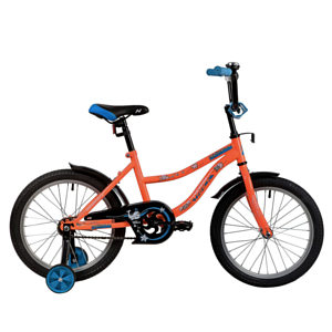 Велосипед Novatrack Neptune 18 2021 оранжевый