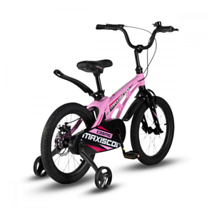 Велосипед MAXISCOO Cosmic Стандарт 16 2024 Розовый Матовый