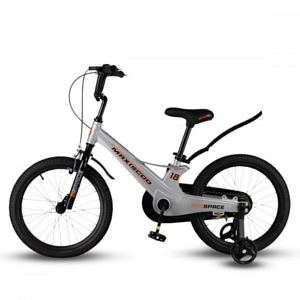 Велосипед MAXISCOO Space Стандарт 18 2024 Серый Жемчуг