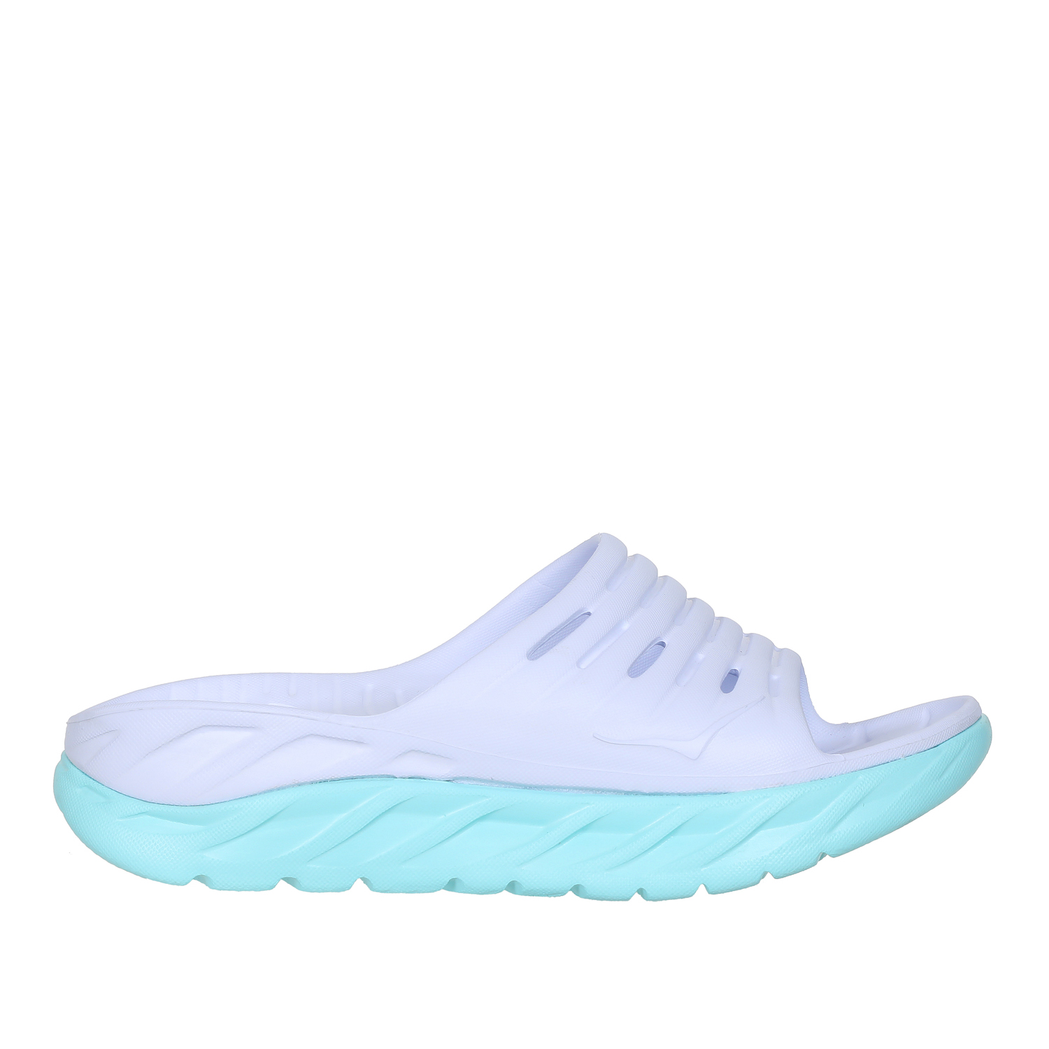 Сланцы Hoka Ora Recovery Slide White/Blue Tint