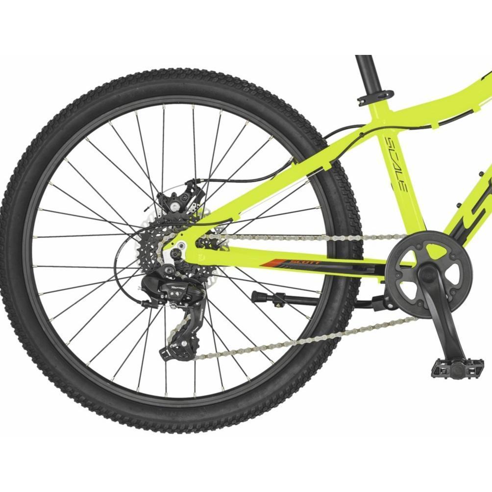 Велосипед Scott Scale 24 disc 2019 Yellow