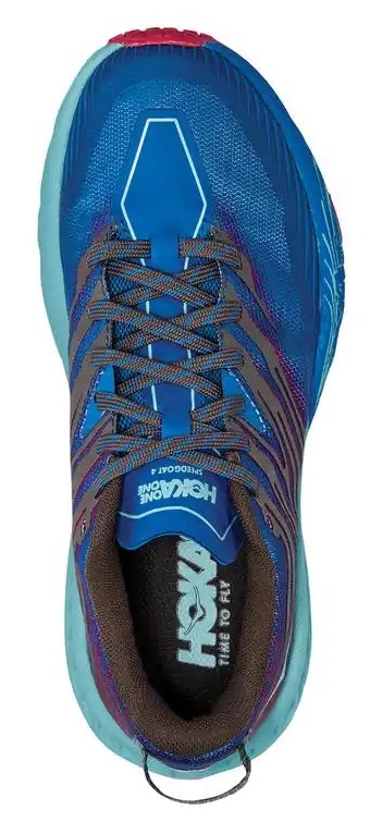 Беговые кроссовки для XC Hoka W Speedgoat 4 Imperial blue/Pink peacock