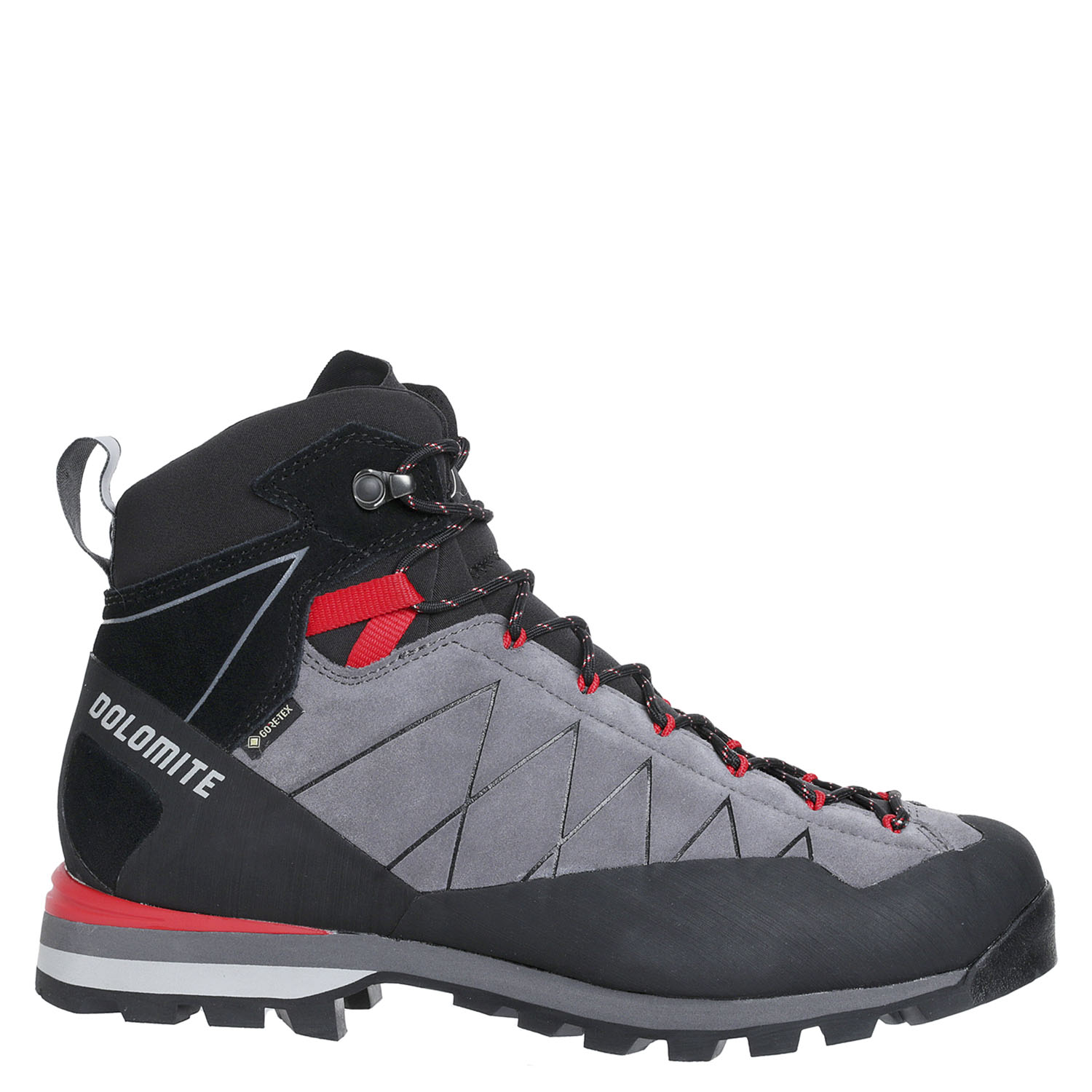 Треккинговые ботинки Dolomite Crodarossa Hi GTX Gunmetal Grey/Fiery Red