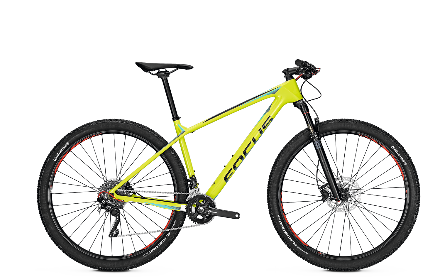 Велосипед Focus Raven Elite 29 2018 Lime/green